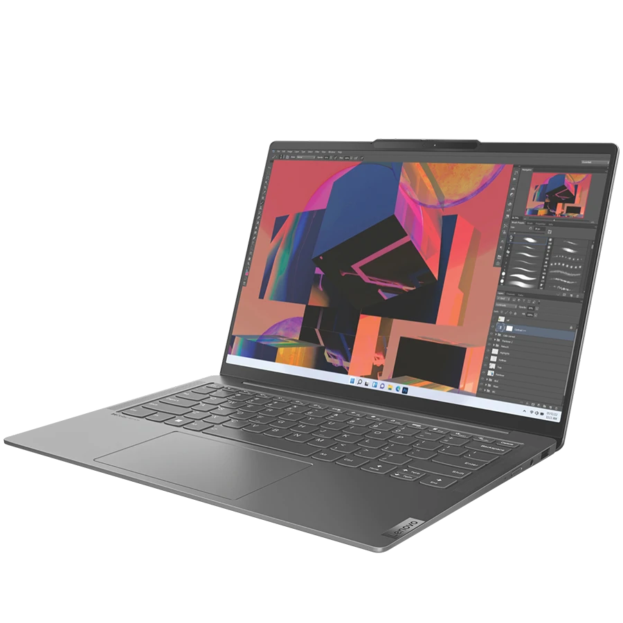 LENOVO Yoga Slim 6 15", AMD Ryzen 5 7000 Series, AMD Radeon, 16 GB / 512 GB SSD, Gray