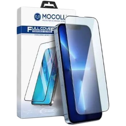 Защитное стекло MOCOLL  для iPhone 15 Plus, Матовый, Чёрный