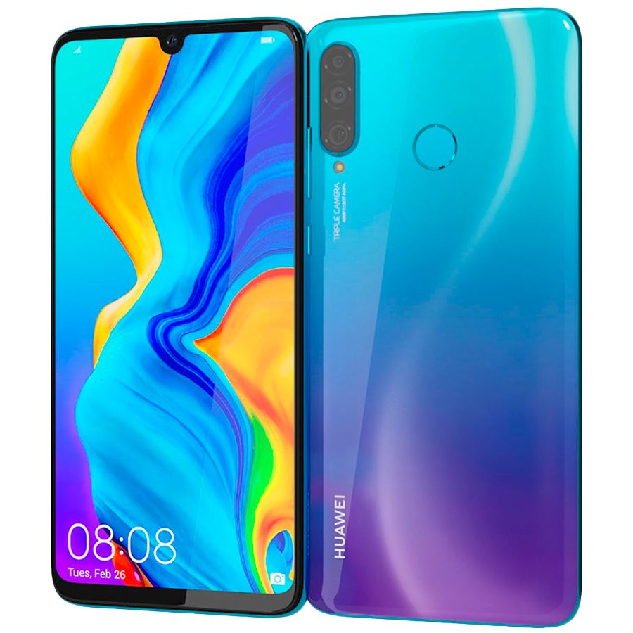 Мобільний телефон Huawei P30 Lite 2019 4/128Gb Aurora (MAR-LX1A) Б\В