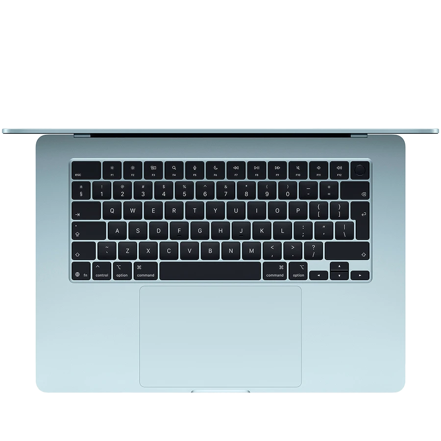 Apple MacBook Air 15.3" Apple M4 (10C CPU/10C GPU), 16 GB, 256 GB, Sky Blue