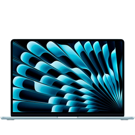 Apple MacBook Air 15.3" Apple M4 (10C CPU/10C GPU), 16 GB, 256 GB, Sky Blue