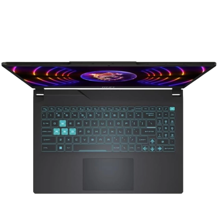 MSI, 15" 1920x1080, Intel Core i7 12650H, 32 ГБ, 512 ГБ, Nvidia GeForce RTX 2050, Чёрный