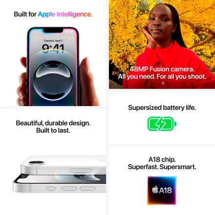 Apple iPhone 16e 128 GB Black