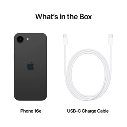 Apple iPhone 16e 128 GB Black