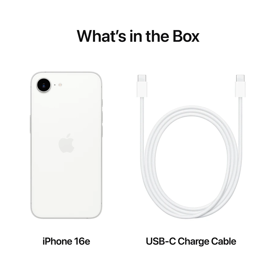 Apple iPhone 16e 128 ГБ Белый