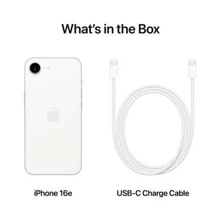 Apple iPhone 16e 128 ГБ Белый