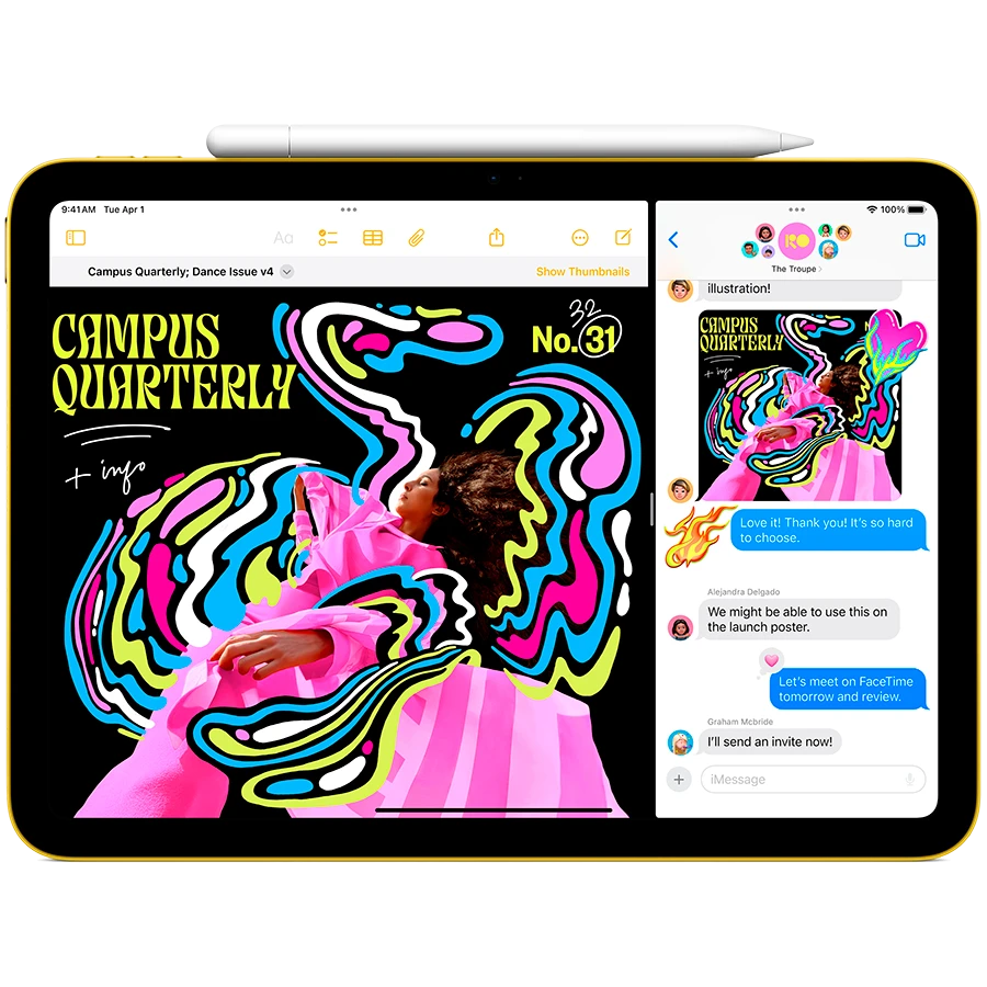 Купить iPad (A16), 128 ГБ, Wi-Fi, Синий
