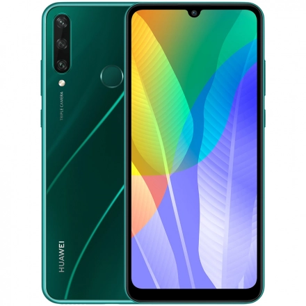 Huawei Y6p 2020 64 ГБ Emerald Green