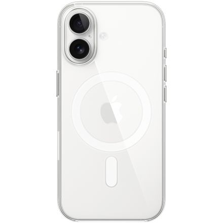 Чехол Apple Clear Case with MagSafe с MagSafe для iPhone 17, Прозрачный