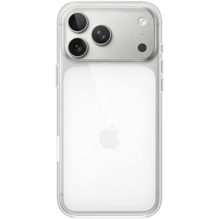 Чехол Apple Clear Case with MagSafe с MagSafe для iPhone 17 Pro Max, Прозрачный