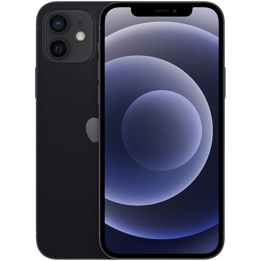 Apple iPhone 12 ブラック 本体＋ iFace Купить Apple iPhone 12 128 ГБ Чёрный