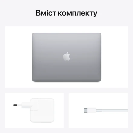 Apple MacBook Air 13" Apple M1, 8 GB, 256 GB, Space Gray