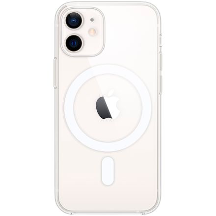 Чехол Apple Clear Case with MagSafe с MagSafe для iPhone 12 mini, Прозрачный