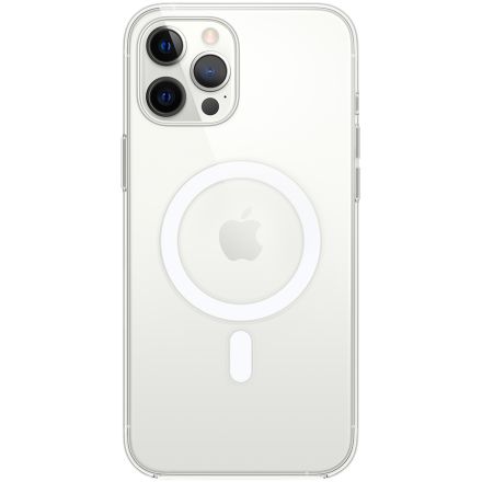 Чехол Apple Clear Case with MagSafe с MagSafe для iPhone 12 Pro Max, Прозрачный