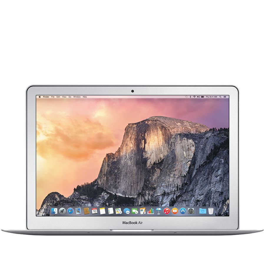 Ноутбук Apple MacBook Air 13-inch Model A1466: 1.6Ghz Dual-core Intel Core i5, Turbo Boost up to 2.7Ghz, Intel HD Graphics 6000, 4Gb memory, 128Gb flash storage, Backlit Keyboard (Russian) / User's Guide (Rus Б\В