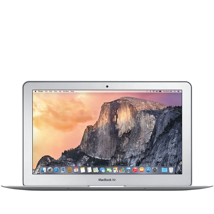 Ноутбук Apple MacBook Air 11-inch Model A1465: 1.6Ghz Dual-core Intel Core i5, Turbo Boost up to 2.7Ghz, Intel HD Graphics 6000, 4Gb memory, 128Gb flash storage, Backlit Keyboard (Russian) / User's Guide (Rus Б\У