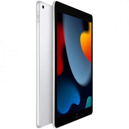iPad 10.2 (9 Gen), 64 ГБ, Wi-Fi, Серебристый