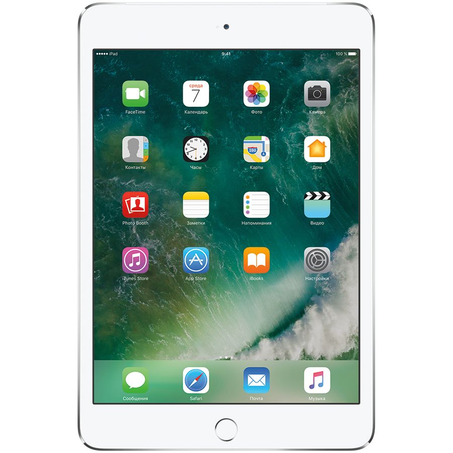 Планшет iPad mini 4, 64 GB, Wi-Fi+4G, Silver Б\В