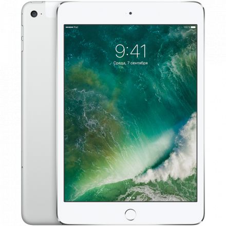 iPad mini 4, 64 ГБ, Wi-Fi+4G, Silver в Калуші
