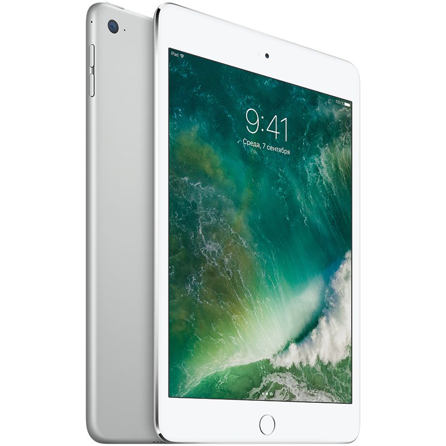 Купить iPad mini 4, 64 ГБ, Wi-Fi, Серебристый в Минске