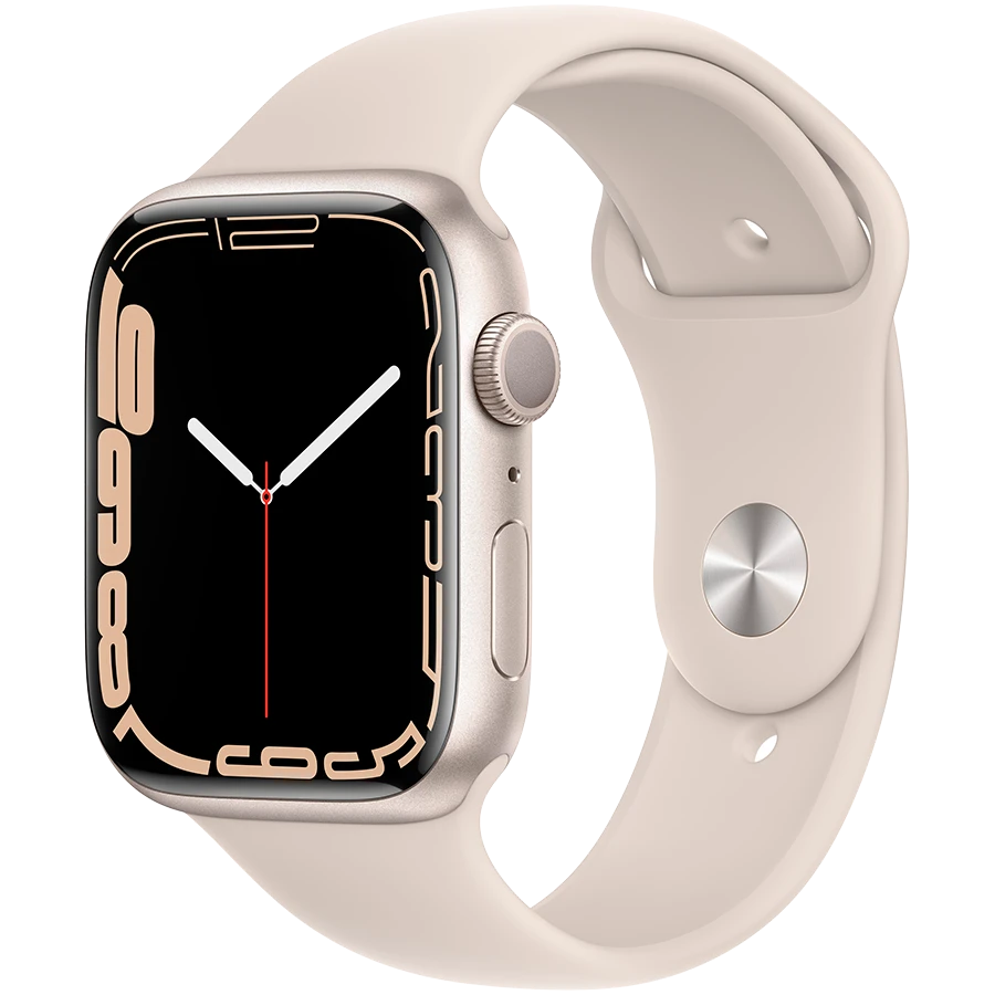 AppleWatch 7 45mm GPS スターライト Buy Apple Watch Series 7 GPS, 45mm, Starlight, Starlight Sport Band