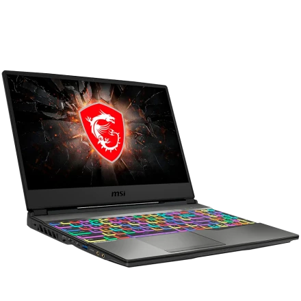 MSI, 15", Intel Core i7 10750H 10th generation, Nvidia GeForce RTX 2060, 16 GB, Black / 1TB SSD