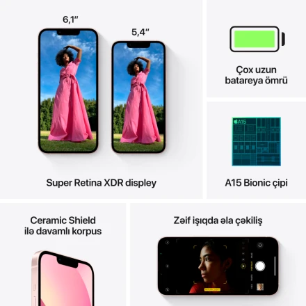 Apple iPhone 13 512 ГБ Розовый