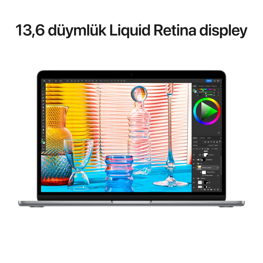 MacBook Air 13.6" Apple M2 (8C CPU/8C GPU), 8 GB, 256 GB, Space Gray