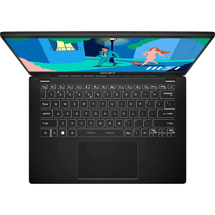 MSI Modern 14 14", Intel Core i5, 16 GB / 512 GB SSD, Black