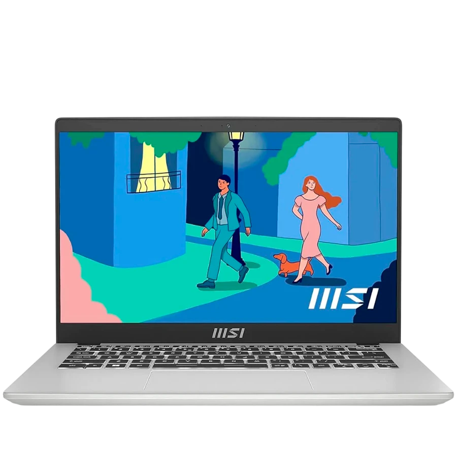 MSI Modern, 14", Intel Core i7 1255U 12th generation, Intel Iris Xe Graphics, 16 GB, Silver / 512GB SSD
