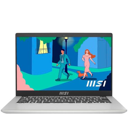 MSI Modern 14 14", Intel Core 7, 16 ГБ / 1 ТБ SSD, Серебристый