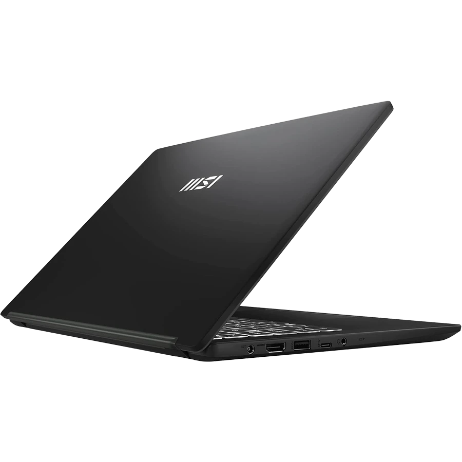 MSI Modern 14, 14" 1920x1080, AMD Ryzen 7 7000 Series, AMD Radeon, 16 GB, Black / 512GB SSD