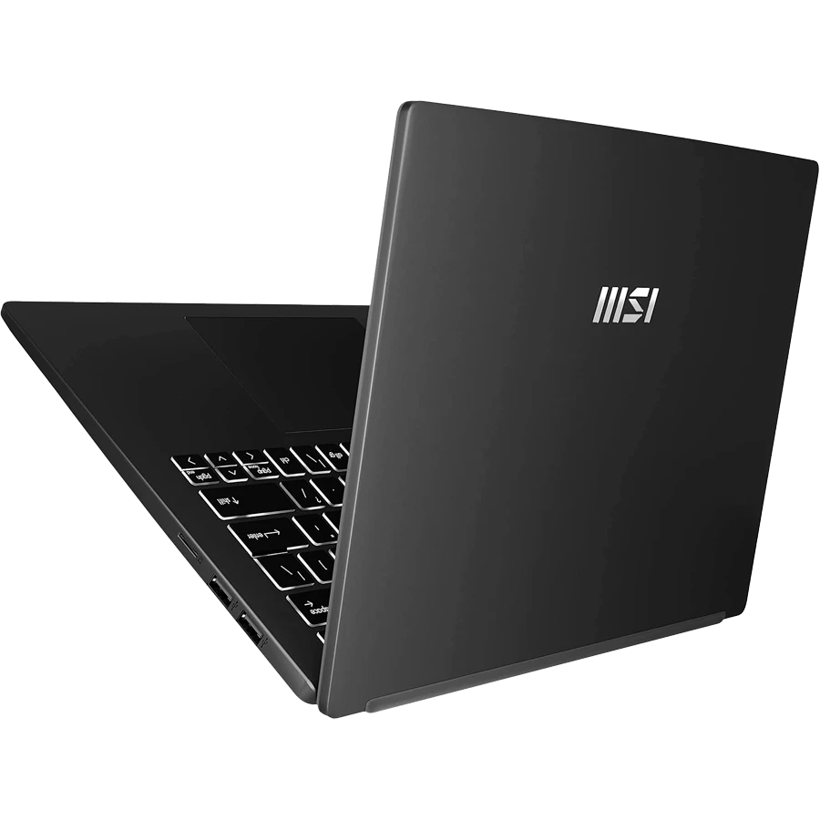 MSI Modern 14, 14" 1920x1080, AMD Ryzen 7 7000 Series, AMD Radeon, 16 GB, Black / 512GB SSD