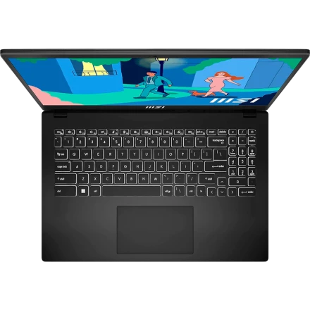 MSI Modern 15 15", Intel Core i5, 8 GB / 512 GB SSD, Black