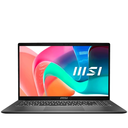 MSI Modern 15, 15" 1920x1080, Intel Core i7 1195G7, 8 GB, 512 GB, Intel Iris Xe Graphics, Carbon Gray