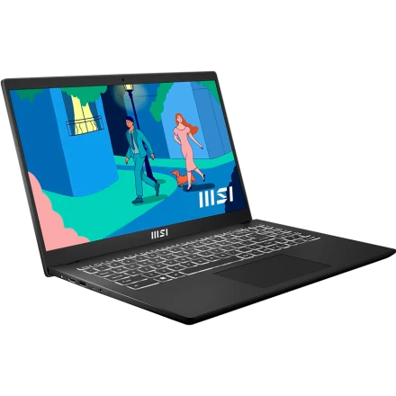 MSI Modern 15 15", Intel Core Ultra 7 Processor, 16 GB / 1 TB SSD, Black