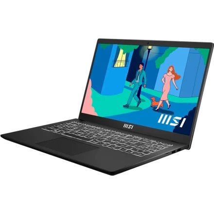 MSI Modern 15 15", Intel Core Ultra 7 Processor, 16 GB / 1 TB SSD, Black