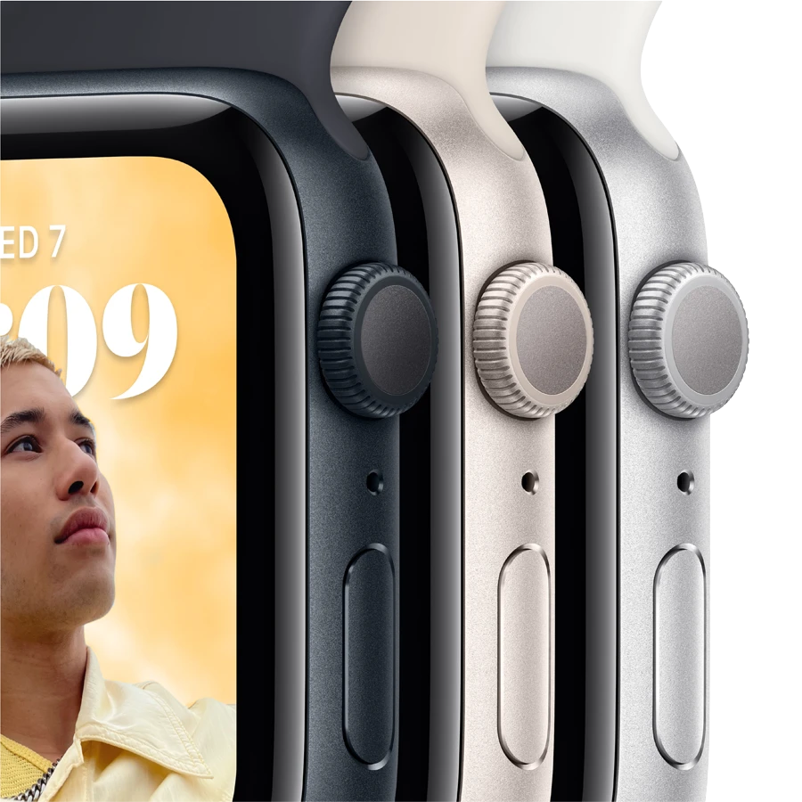 Apple Watch SE GPS Gen.2, 40mm, Starlight, Starlight Sport Band