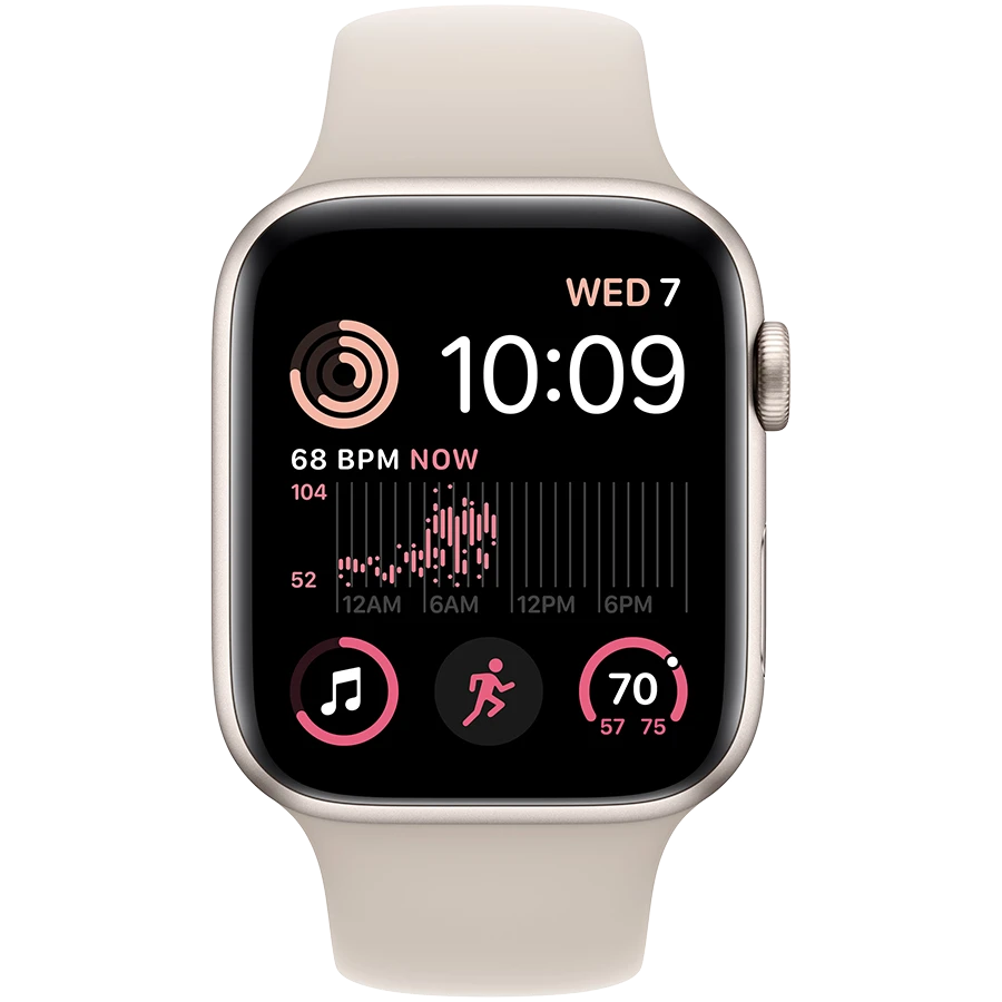 Apple Watch SE GPS Gen.2, 44мм, Сияющая звезда