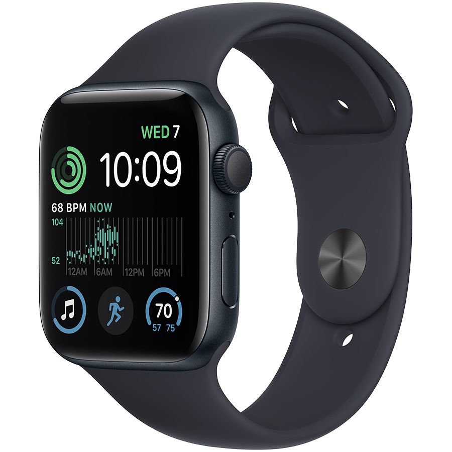 apple watch SE 第3世代 44mm Midnight Купити Apple Watch SE GPS Gen.2, 44mm, Midnight, Midnight Sport Band