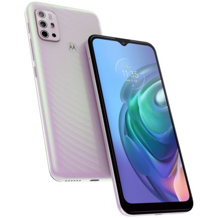 MOTOROLA Moto G10 64 ГБ Iridescent Pearl