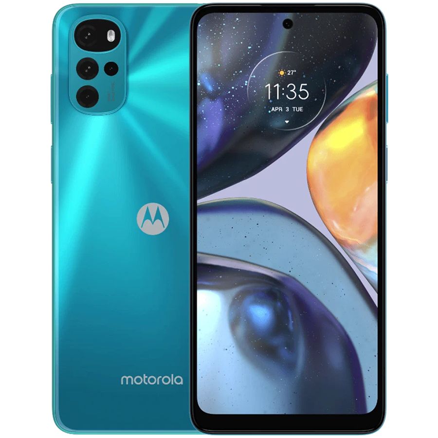 Мобильный телефон MOTOROLA Moto G22 128 GB Iceberg Blue Б\У
