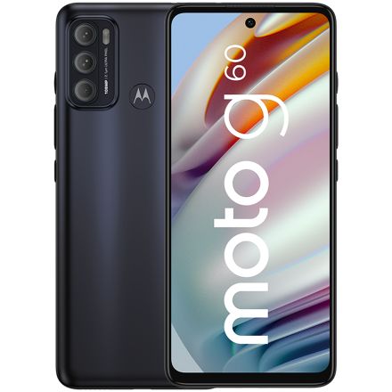 MOTOROLA Moto G60 128 ГБ Moonless Black
