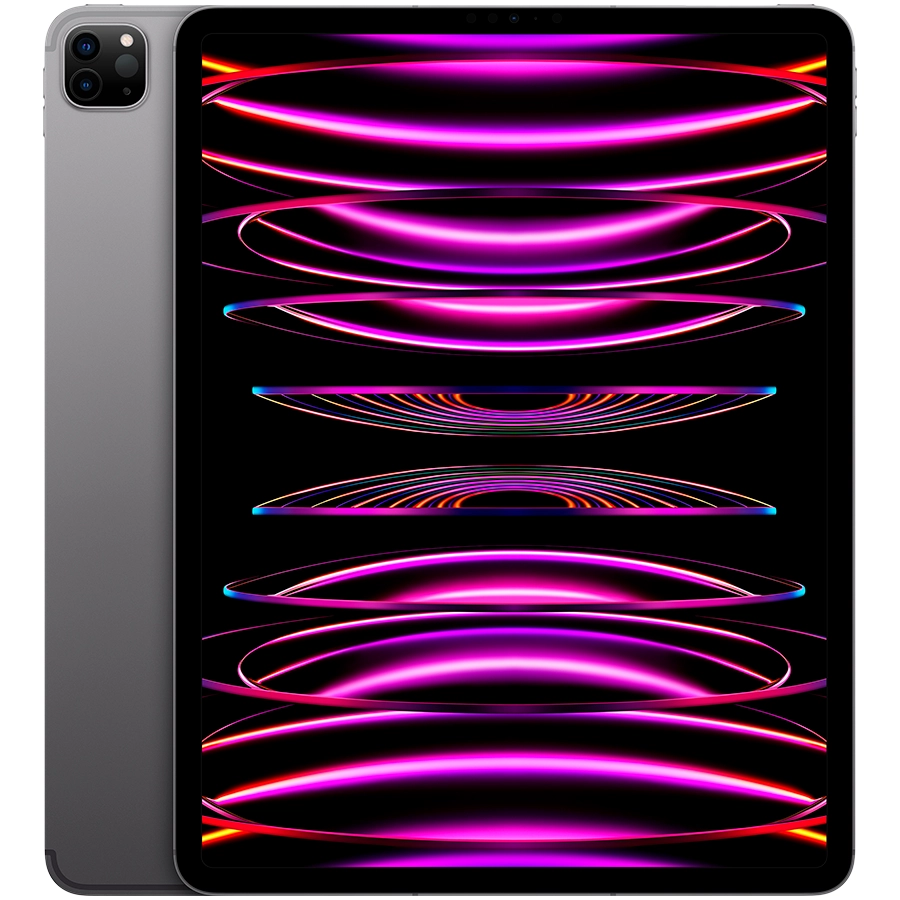 iPad Pro 12.9 (6th Gen), 512 ГБ, Wi-Fi+4G, Космічний сірий