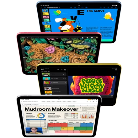 iPad 10.9 (10 Gen), 64 ГБ, Wi-Fi, Желтый