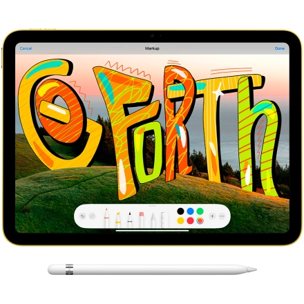 iPad 10.9 (10 Gen), 64 ГБ, Wi-Fi, Желтый