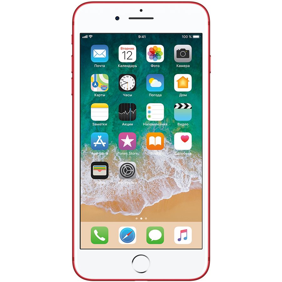 Мобільний телефон Apple iPhone 7 Plus 128 GB Red Б\В