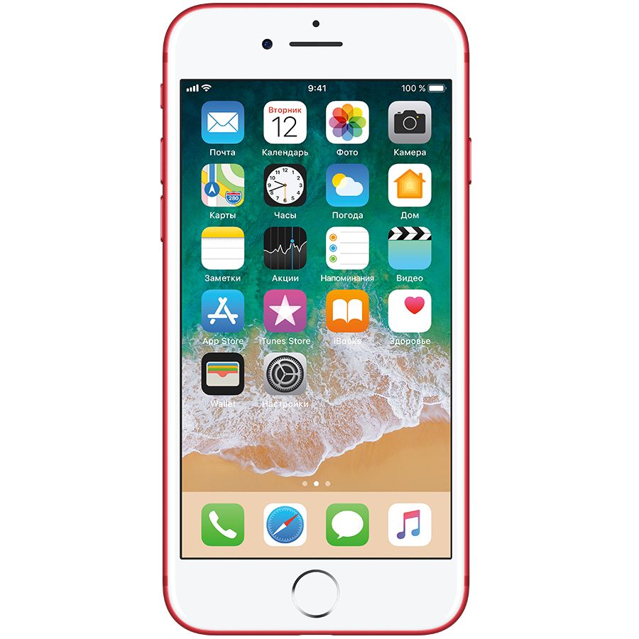 Мобільний телефон iPhone 7 256GB (PRODUCT)RED Special Edition, Model A1778 Б\В