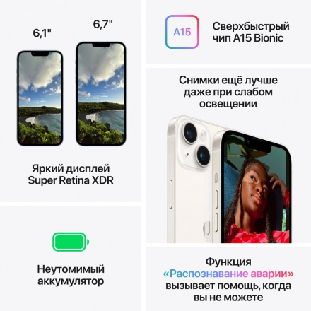 Apple iPhone 14 256 ГБ Midnight