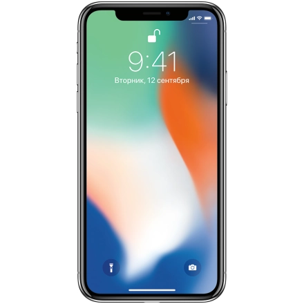 Apple iPhone X 64 ГБ Серебристый